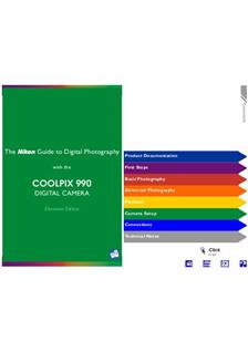 Nikon Coolpix 990 manual. Camera Instructions.